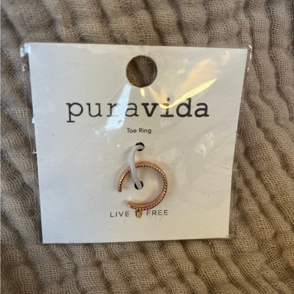 Pura Vida Rose Gold Toe Ring